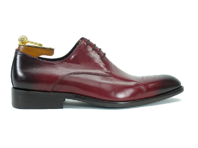 Carrucci KS479-04 Signature Lace-up Oxford - Burgundy