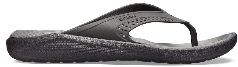 Crocs Tongs Noire/Gris Ardoise Mixte Adulte, Unisex-Erwachsene Clogs, Schwarz (Noire 0Dd), 37/38 EU