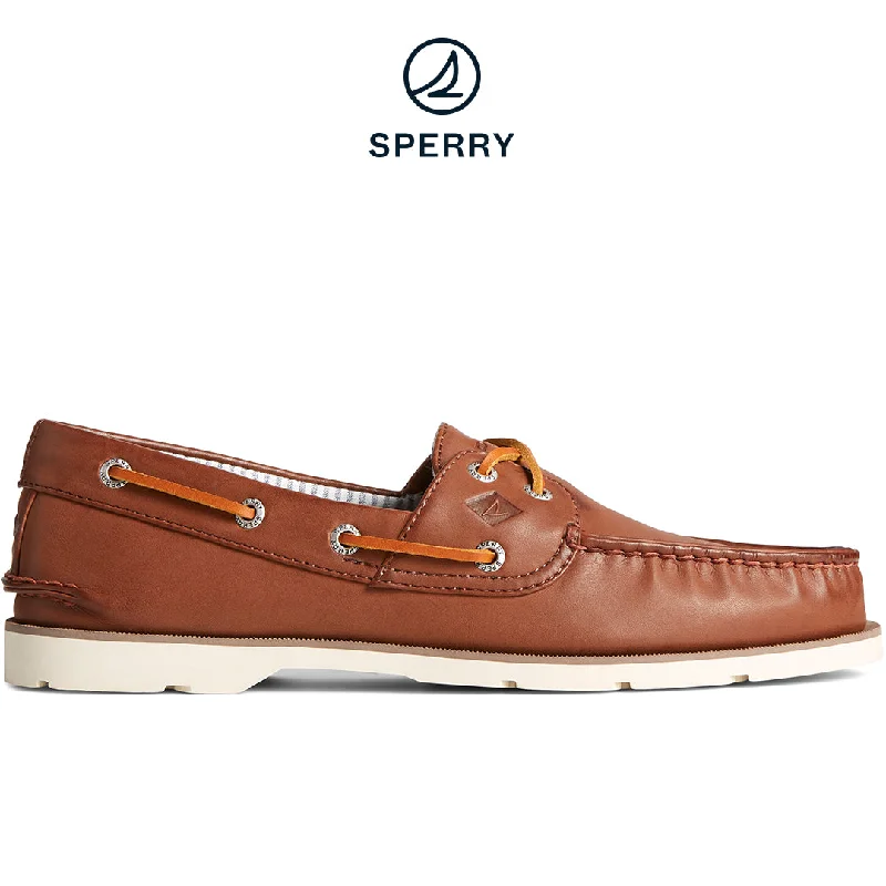 Men's Leeward Boat Shoe Tan (STS24104)