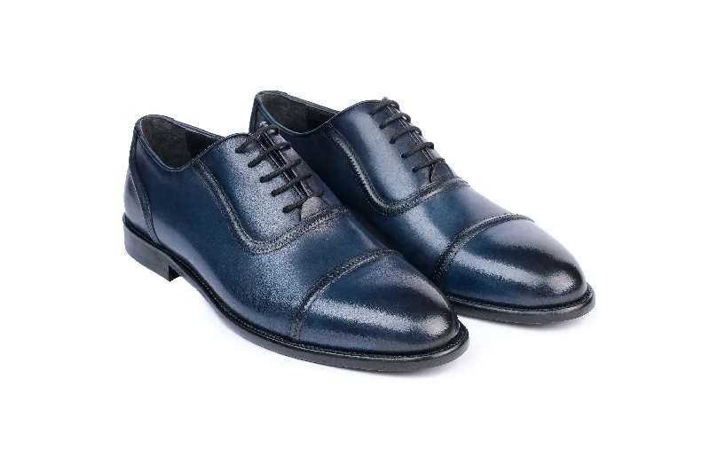 Bowery Cap Toe Oxford Dress Shoes