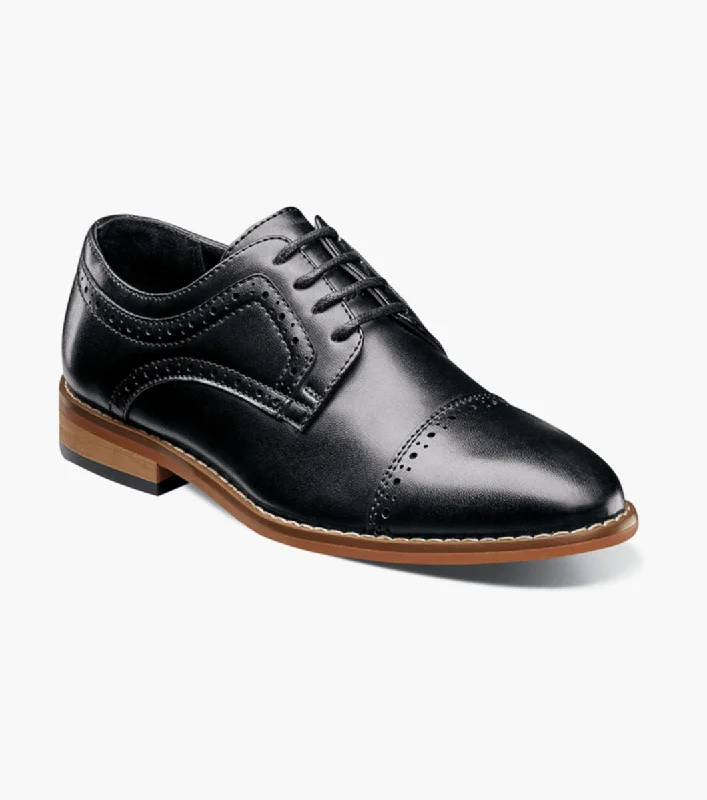 BOYS DICKINSON  Cap Toe Oxford - Black