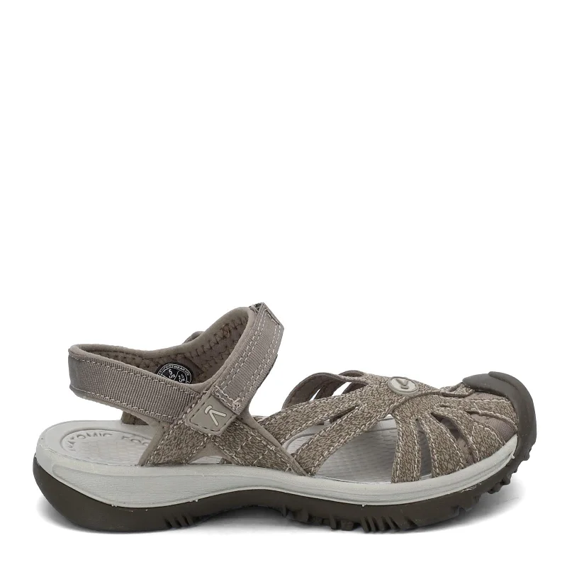 KEEN Damen roze Sandalen, Brindle Shitake, 39.5 EU