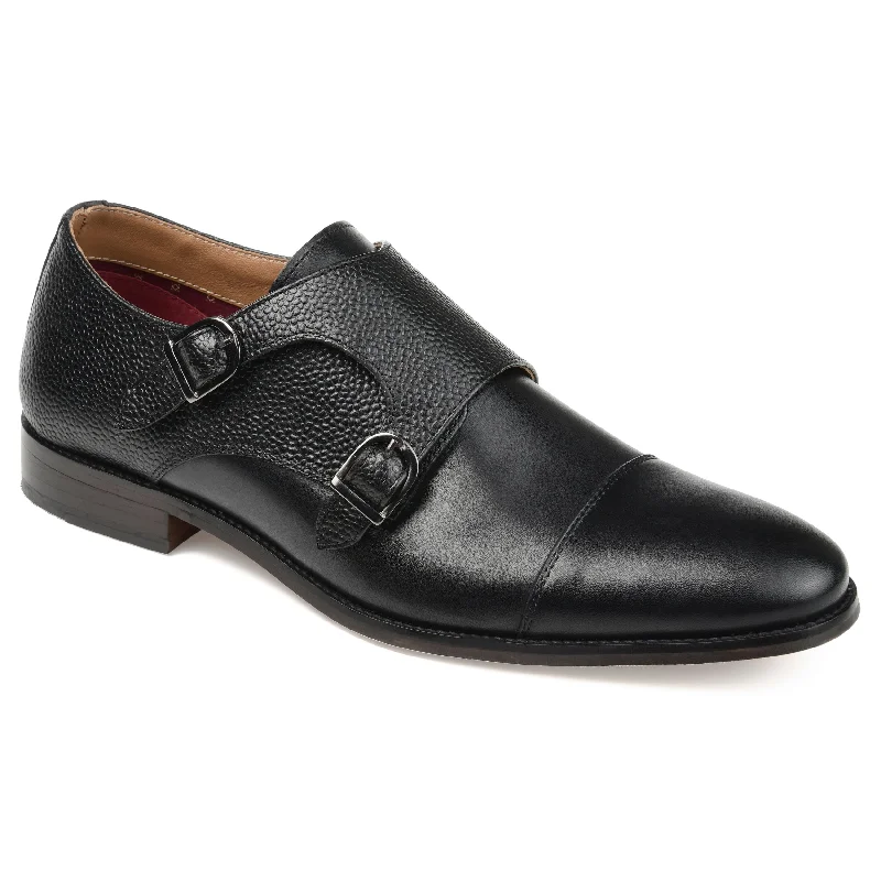 Thomas & Vine Calvin Wide Width Double Monk Strap Dress Shoe