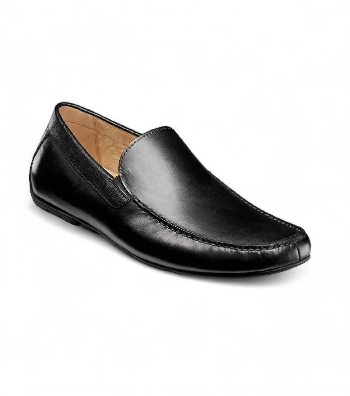 Men's Talladega Venetian Loafer - Medium Width In Black