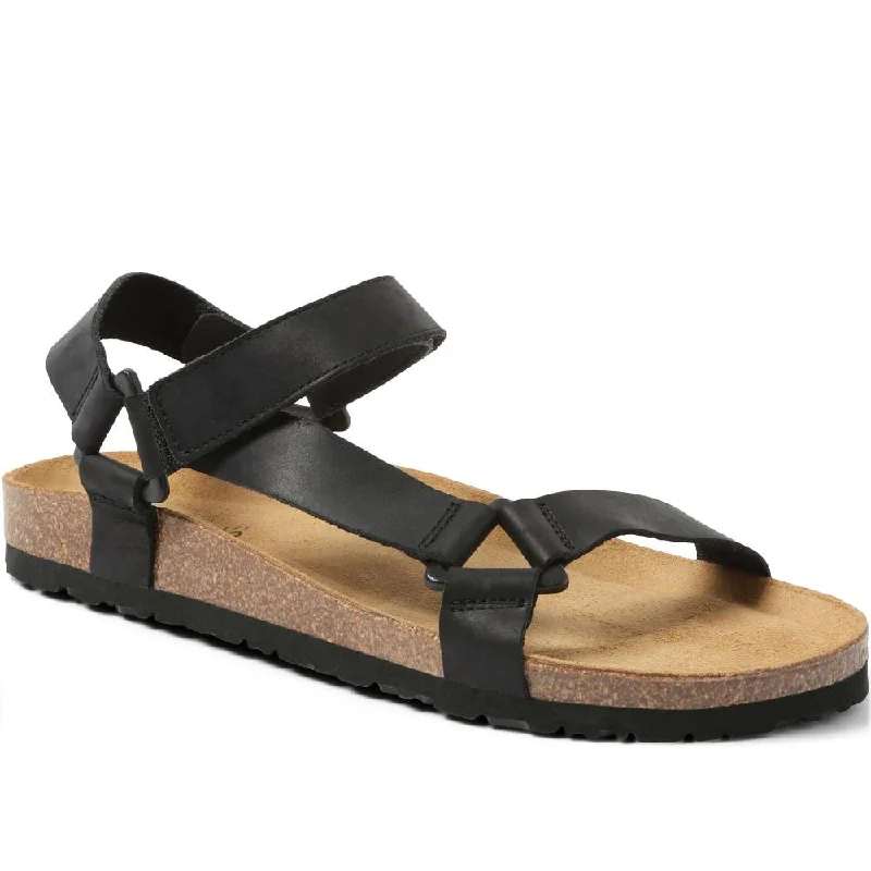 Leather Strappy Sandals - WILBUR / 323 932