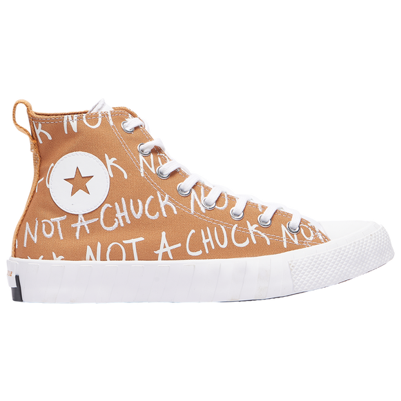 Converse Untitl3d Hi Golden Tan White Sneakers