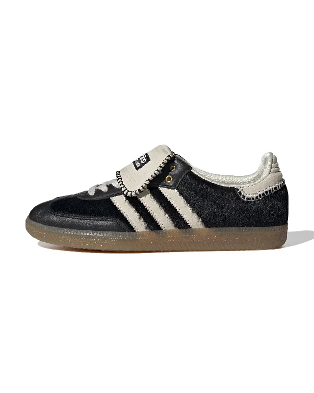 Wales Bonner Pony Tonal Samba - Core Black / Cream White