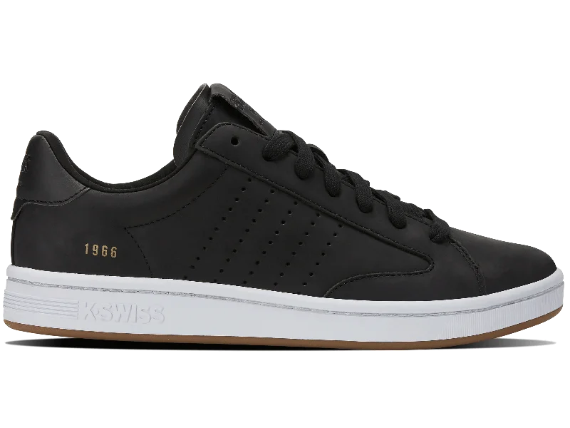 07950-061-M | LOZAN KLUB WAX LTH | BLK/BLK/WHT/GUM