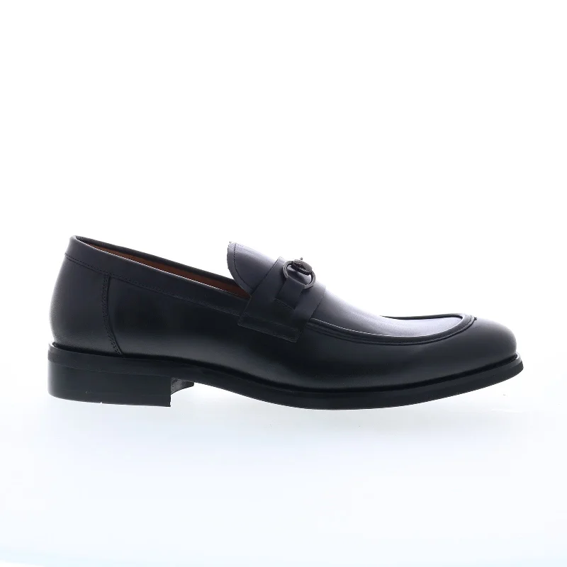 Steve Madden Ames AMES01M1 Mens Black Loafers & Slip Ons Casual Shoes