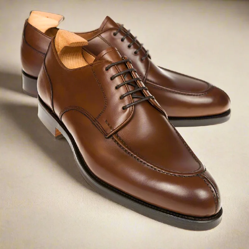 Dominic Saddle Brown Derby