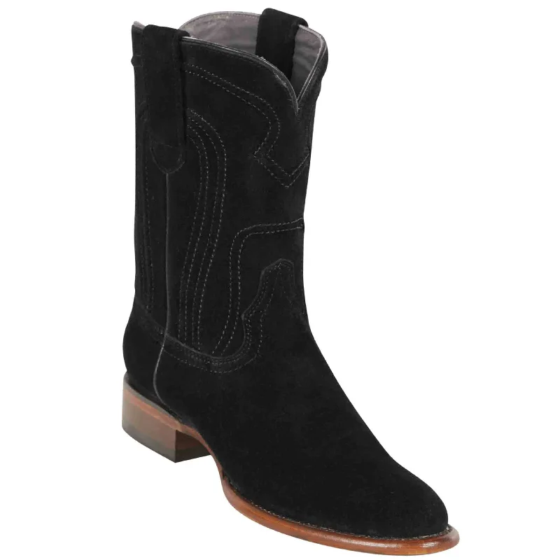 Roper Suede Cowboy Boots