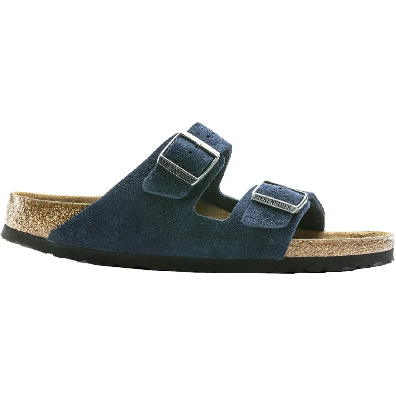 Men's Birkenstock Arizona Soft Footbed Night Suede