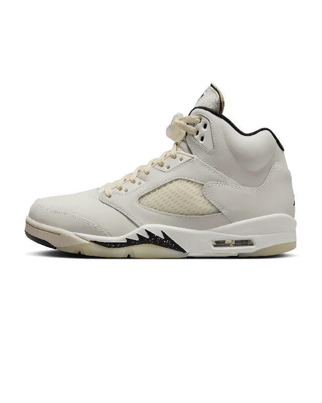 Air Jordan 5 Retro SE - Sail / Black / Light Orewood / Brown