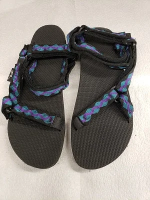 Sanford -- Men's River Sandals -- Teal/Purple